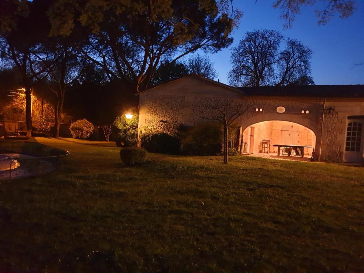 Chateau Rosemont - Grande Maison Familiale Campagne Dans Le Medoc Avec Piscine Et Tennis A 15 Mn Bordeaux Labarde Kültér fotó