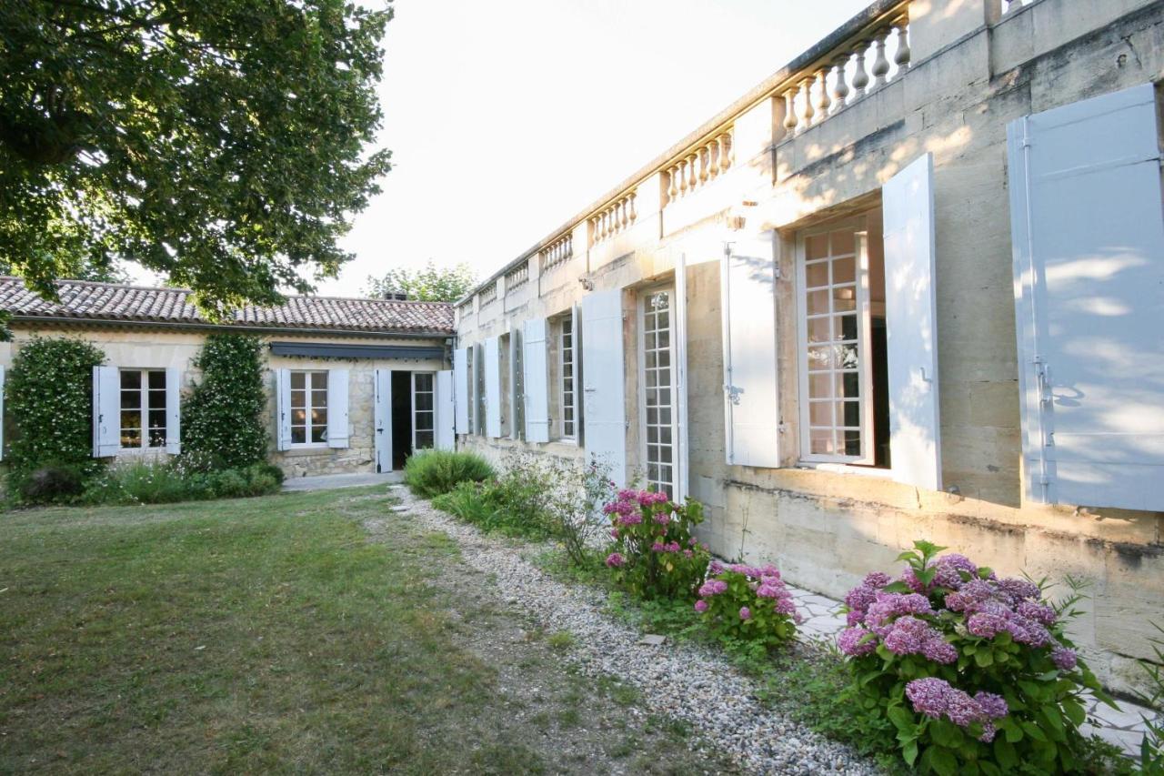 Chateau Rosemont - Grande Maison Familiale Campagne Dans Le Medoc Avec Piscine Et Tennis A 15 Mn Bordeaux Labarde Kültér fotó